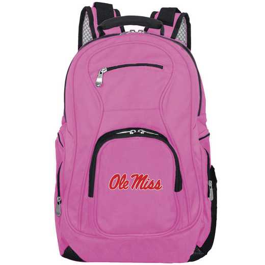 CLMIL704-PINK: NCAA Mississippi Ole Miss Backpack Laptop